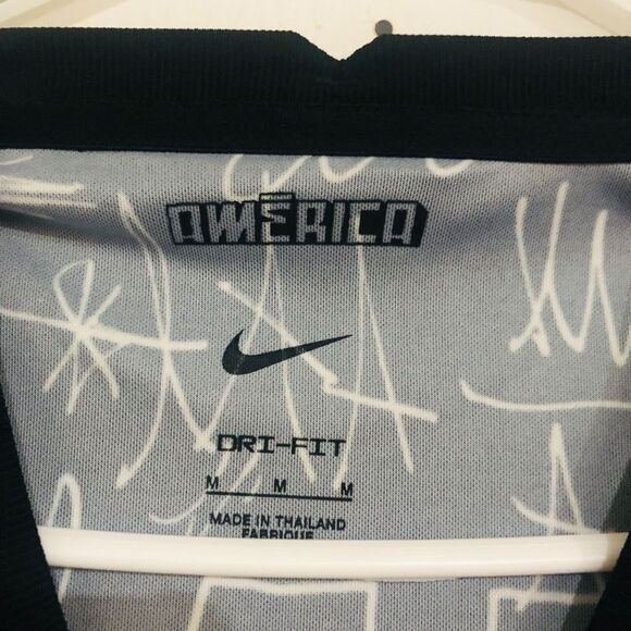 Nike Club America LA Mens Pre-Match Top Relaxed Dri-Fit Black Size Medium - Picture 5 of 9